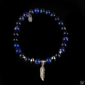 "The falling feather" Lapis Lazuli