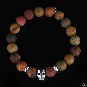 "Kong Skull Island" Multicolor Picasso Jasper