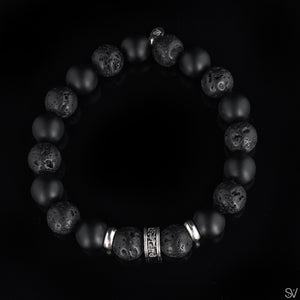 "Samsara" Matte Onyx & Lava