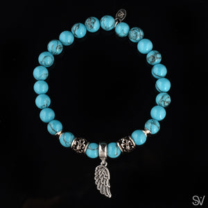 "Angel's wings" Turquoise