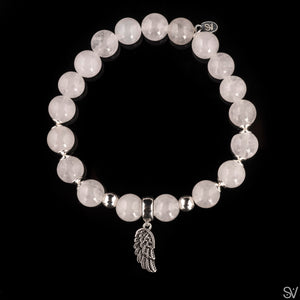 "Angel's wings" White Jade