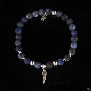 "Wings of Desire" Matte Sodalite