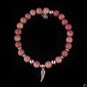 "Wings of Desire" Rhodonite