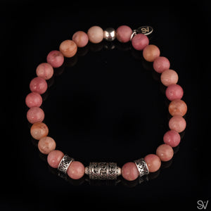 "The Wheel of Time" Rhodonite