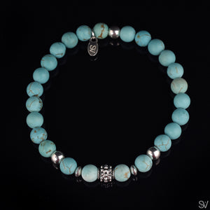 "Divine Proportions" Blue Howlite