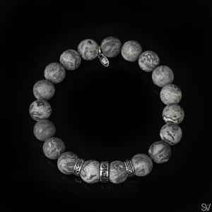 "Impermanence" Grey Jasper