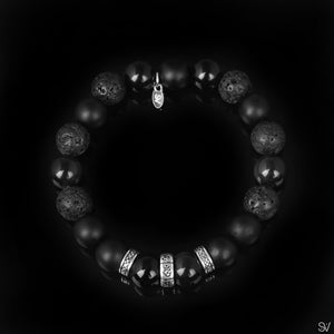 "Impermanence"Obsidian Lava Onyx