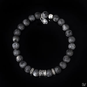 "The Dot and the Line" Labradorite