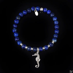 "Seahorse" Lapis Lazuli