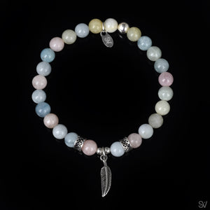 "The falling feather" Morganite