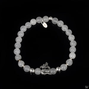 "Dragon Heart" White Jade