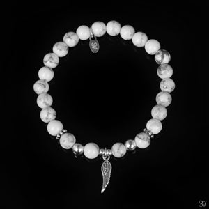 "Wings of Desire" Howlite
