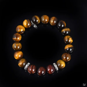 "Skull Heads" Tiger Eye