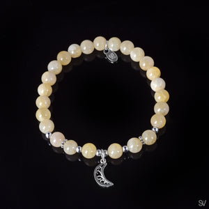 "Moon" Yellow Jade
