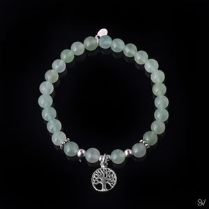 " The Tree of Life " Green Jade