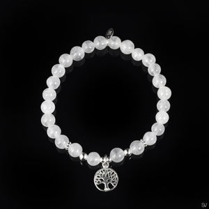 " The Tree of Life " White Jade